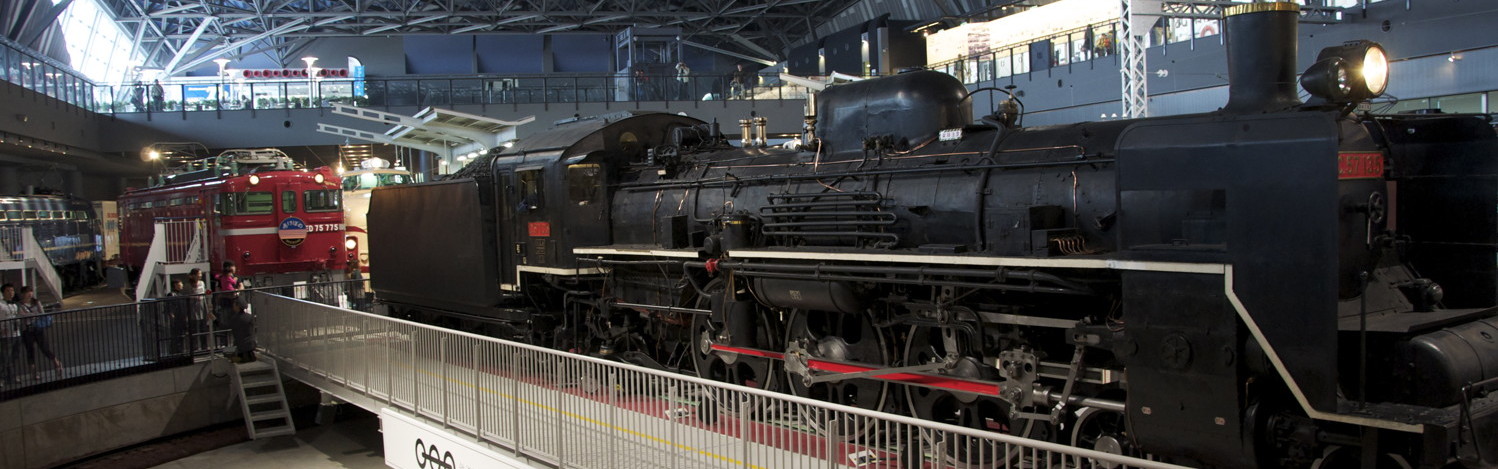 Train at the Railroad Museum