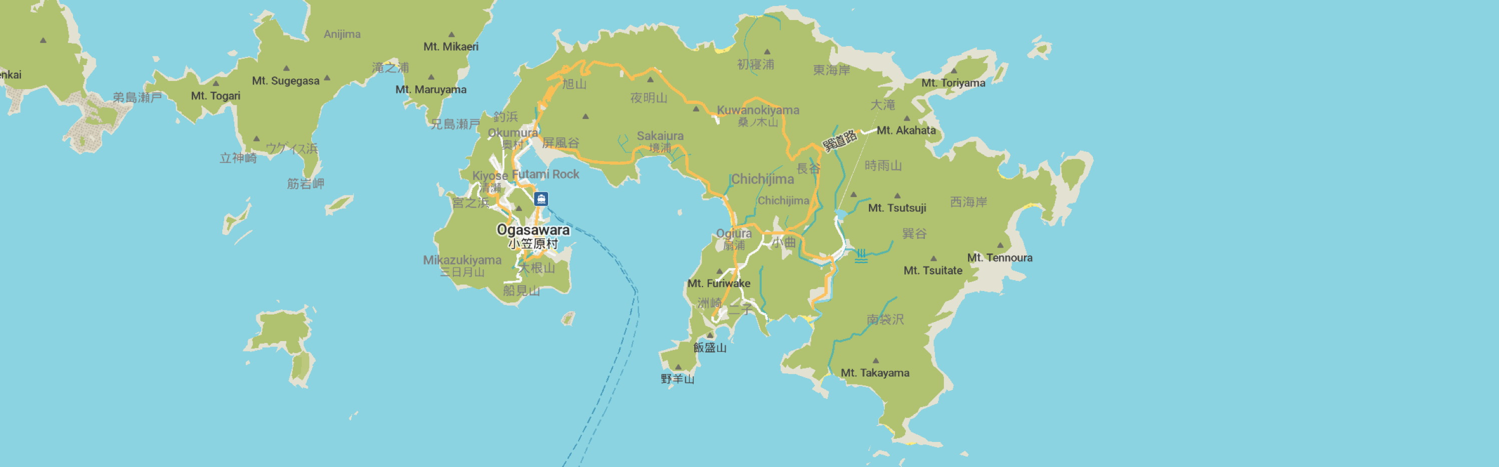 A map of TSChichijima.